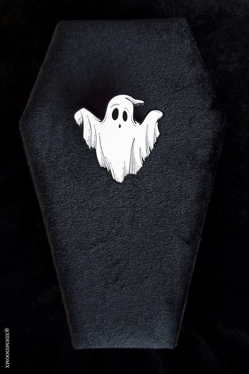 画像2: Ghostie Enamel Pin / ピン【VampireFreaks】 (2)