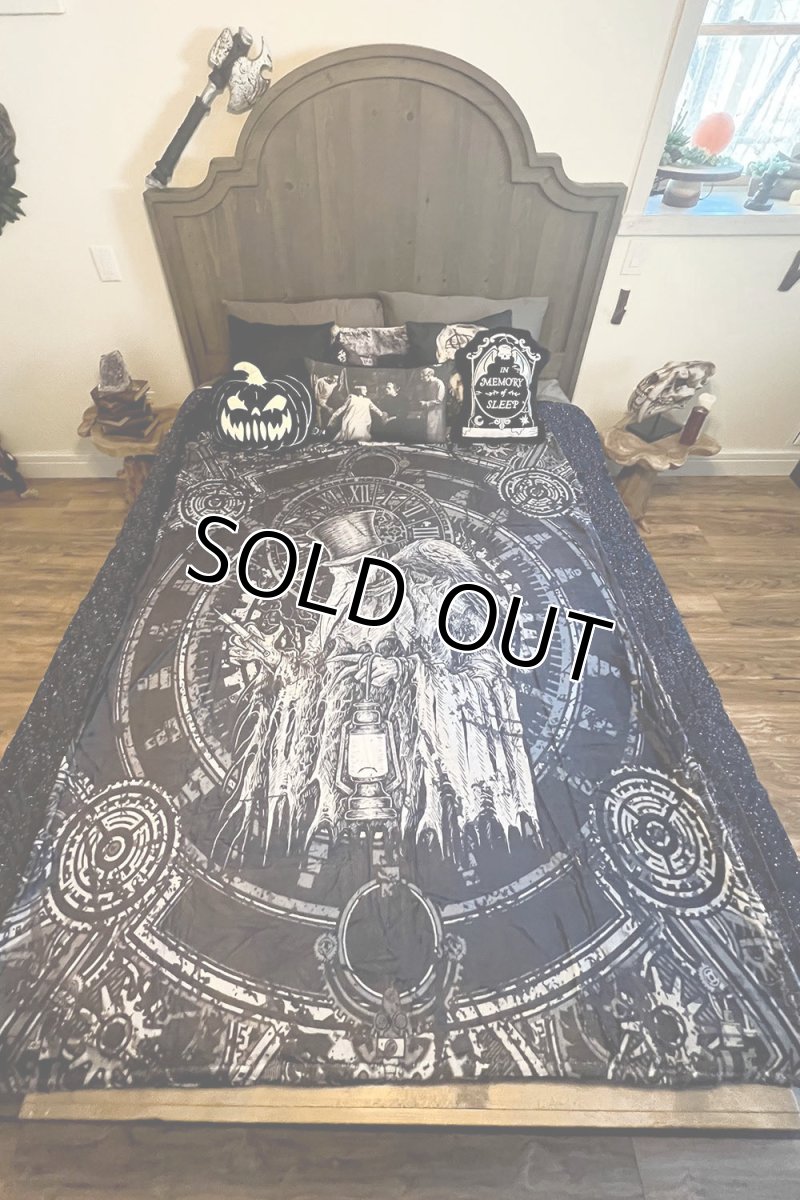 画像1: Plague Doctor Throw Blanket / ブランケット【VampireFreaks】 (1)