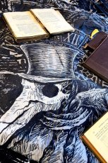 画像4: Plague Doctor Throw Blanket / ブランケット【VampireFreaks】 (4)