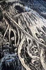 画像5: Dark Force Reaper Throw Blanket / ブランケット【VampireFreaks】 (5)