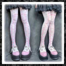 画像2: LACE UP DOLL TIGHTS / タイツ (2)