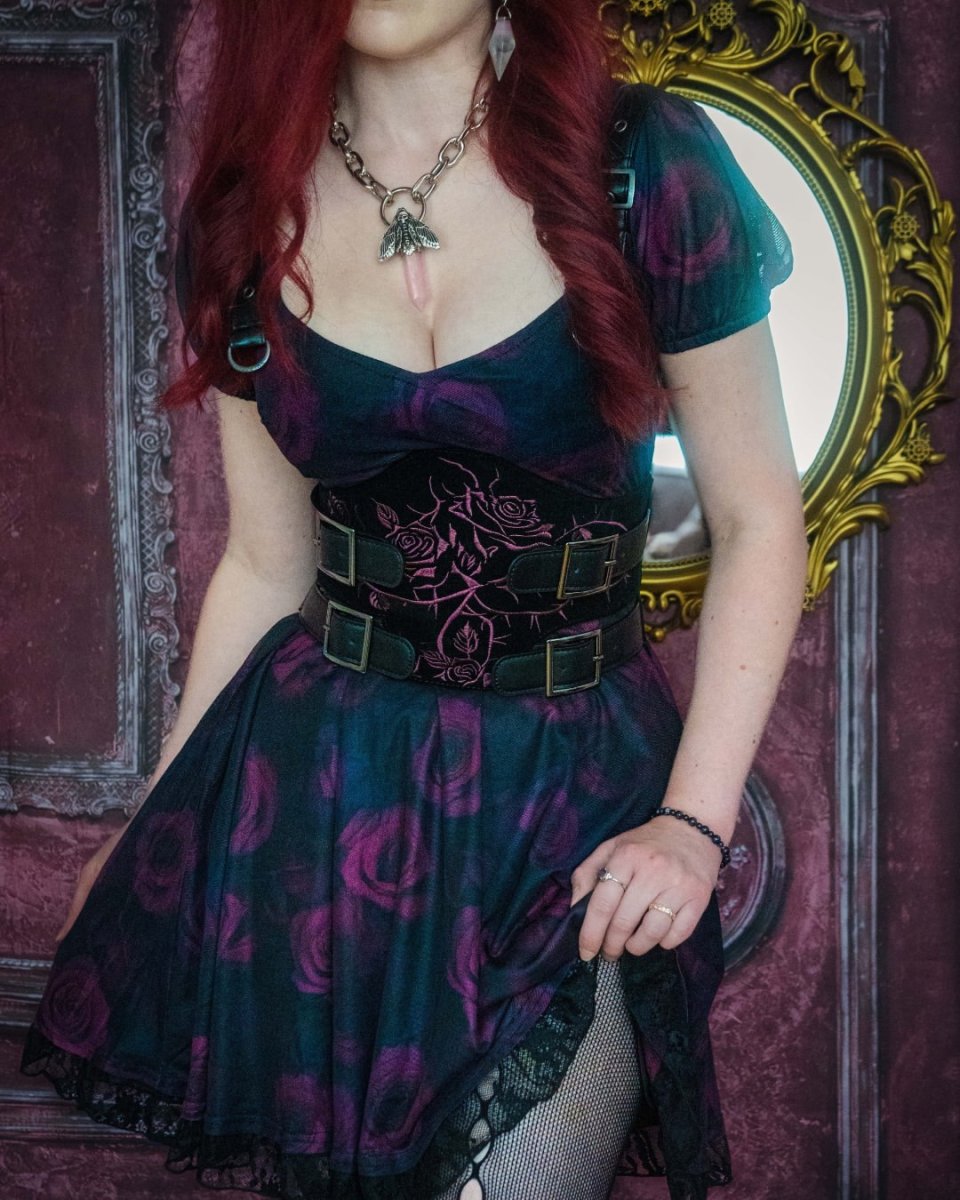 画像5: Wilted Petals Belt / コルセットウエストベルト【KILL STAR】 (5)