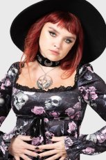 画像2: 🔥SALE🔥Imperia Long Sleeve Dress / BLACK x PINK / ワンピース【KILL STAR】 (2)