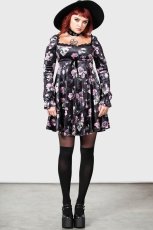 画像3: 🔥SALE🔥Imperia Long Sleeve Dress / BLACK x PINK / ワンピース【KILL STAR】 (3)