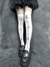 画像6: WIRE KNEE HIGH TIGHTS / ニーハイタイツ (6)