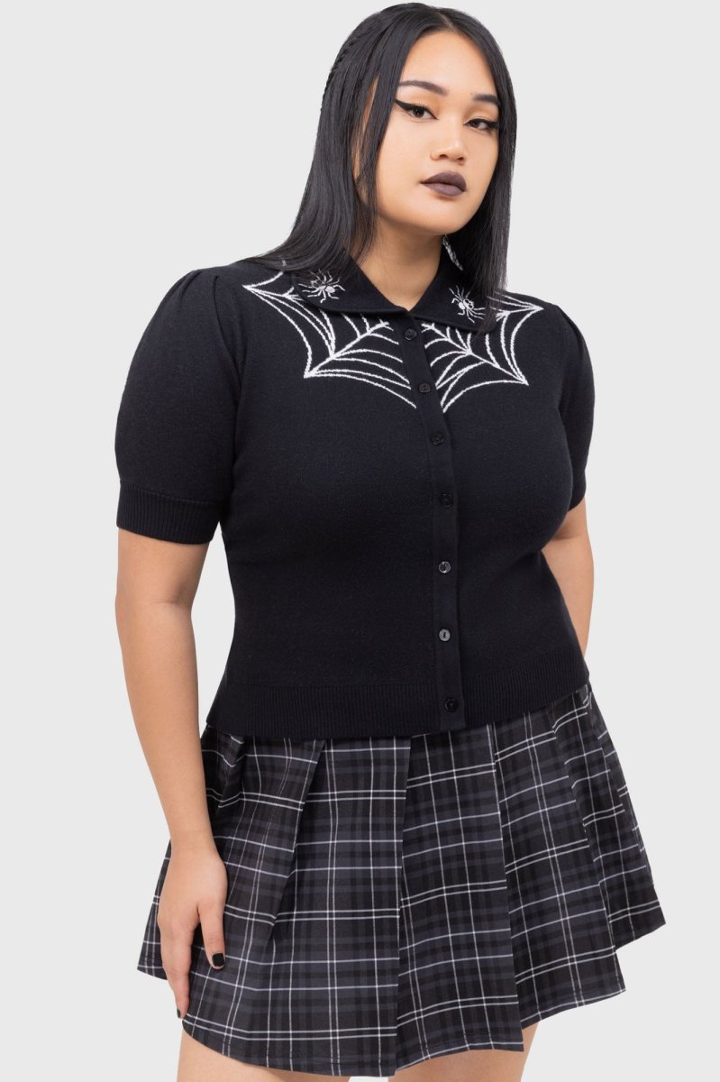 画像6: Cobweb Sally Cardigan / カーディガン【KILL STAR】 (6)