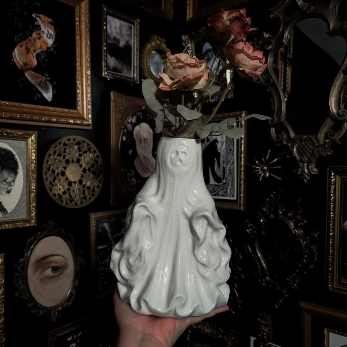 画像4: 🔥SALE🔥Ghostly Shaped Vase / 花瓶【KILL STAR】 (4)