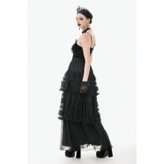画像10: Polka Dot Tiered Lace Skirt / スカート【DARK IN LOVE】 (10)