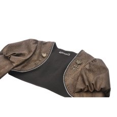 画像11: Steampunk Vintage Metal Detail Shoulder Cape / ジャケット【DARK IN LOVE】 (11)