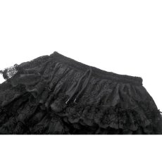 画像12: Lolita Layered Lace Fishtail Skirt / スカート【DARK IN LOVE】 (12)