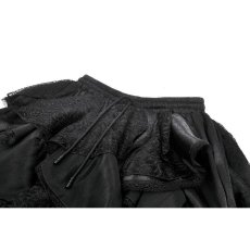 画像13: Chic Layered Fluffy Chiffon & Lace Skirt / スカート【DARK IN LOVE】 (13)