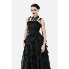 画像6: Gothic Butterfly Lace Choker with Black Beads / ネックレス【DARK IN LOVE】 (6)