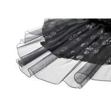 画像14: Lolita Layered Lace Fishtail Skirt / スカート【DARK IN LOVE】 (14)