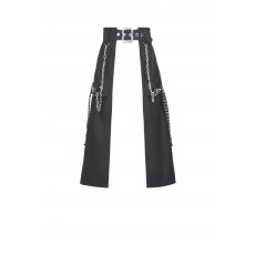 画像2: Rebel Gear Punk Chain Skirt / スカート【DARK IN LOVE】 (2)