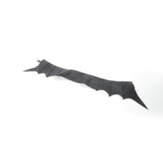 画像9: Punk Batwing Leather Choker with O-Ring / 付け襟【DARK IN LOVE】 (9)