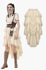 画像1: Steampunk Ruffled Skirt  / スカート【DARK IN LOVE】 (1)