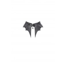 画像3: Punk Batwing Leather Choker with O-Ring / 付け襟【DARK IN LOVE】 (3)