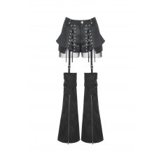 画像2: Punk Convertible Shorts / レッグカバー付きショートパンツ【DARK IN LOVE】 (2)