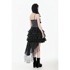 画像11: Lolita Layered Lace Fishtail Skirt / スカート【DARK IN LOVE】 (11)