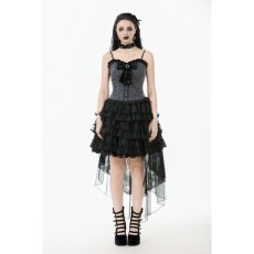 画像8: Lolita Layered Lace Fishtail Skirt / スカート【DARK IN LOVE】 (8)
