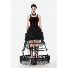 画像7: Gothic Burgundy Velvet top / キャミトップス【DARK IN LOVE】 (7)