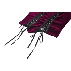 画像12: Gothic Burgundy Velvet top / キャミトップス【DARK IN LOVE】 (12)