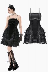 画像1: Gothic Bat Coffin Lolita Dress / ワンピース【DARK IN LOVE】 (1)