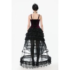 画像9: Gothic Burgundy Velvet top / キャミトップス【DARK IN LOVE】 (9)