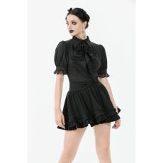 画像4: Gothic Short-Sleeve Blouse / Black / トップス【DARK IN LOVE】 (4)