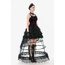 画像8: Gothic Burgundy Velvet top / キャミトップス【DARK IN LOVE】 (8)