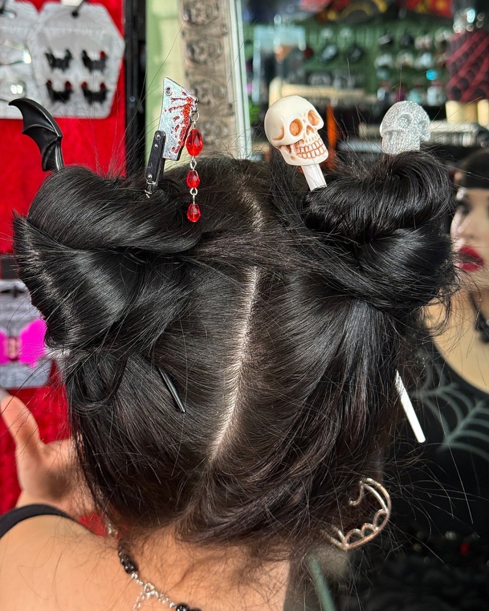 画像4: Cleaver Blood Drip Hair Stick / かんざし【KREEPSVILLE 666】 (4)