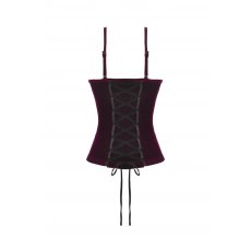 画像3: Gothic Burgundy Velvet top / キャミトップス【DARK IN LOVE】 (3)
