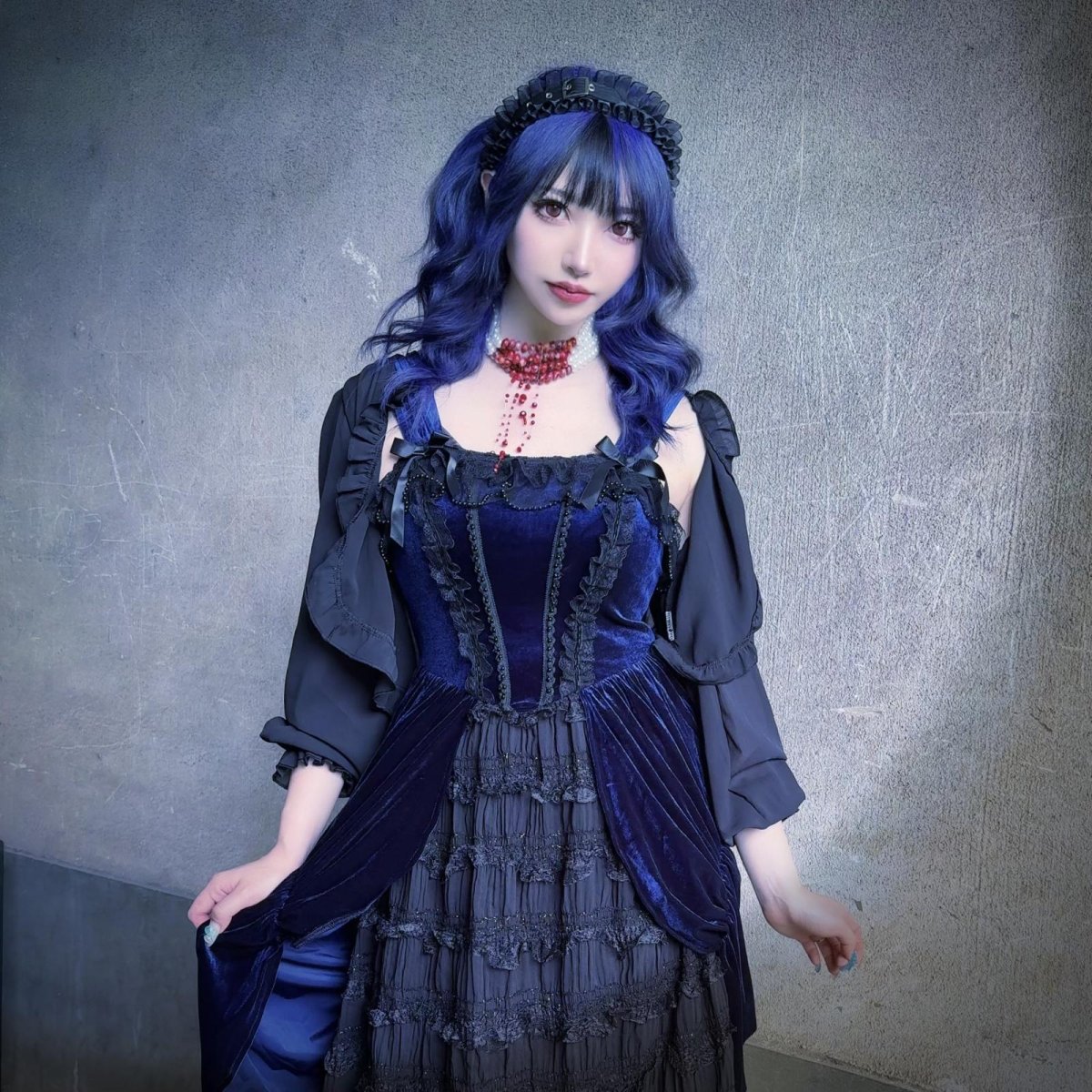 画像12: VAMPIRE BLOOD PEARL CHOKER / チョーカー (12)