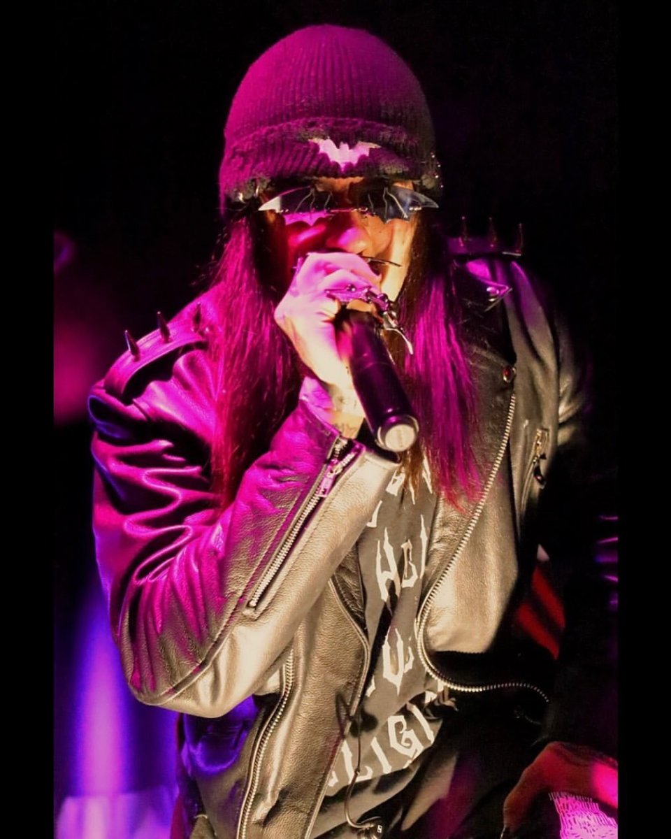 画像18: Distressed Pierced Beanie / White Bat / ビーニー【VampireFreaks】 (18)