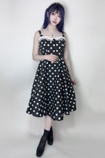 画像1: Domino Dress / ワンピース【HELL BUNNY】 (1)