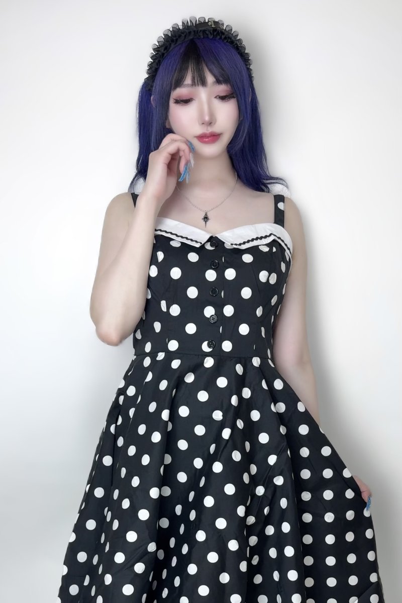 画像2: Domino Dress / ワンピース【HELL BUNNY】 (2)