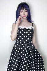 画像2: Domino Dress / ワンピース【HELL BUNNY】 (2)