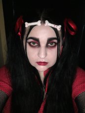 画像2: MINI BONE / BLOOD SPLATTERED / ヘアクリップ【KREEPSVILLE 666】 (2)