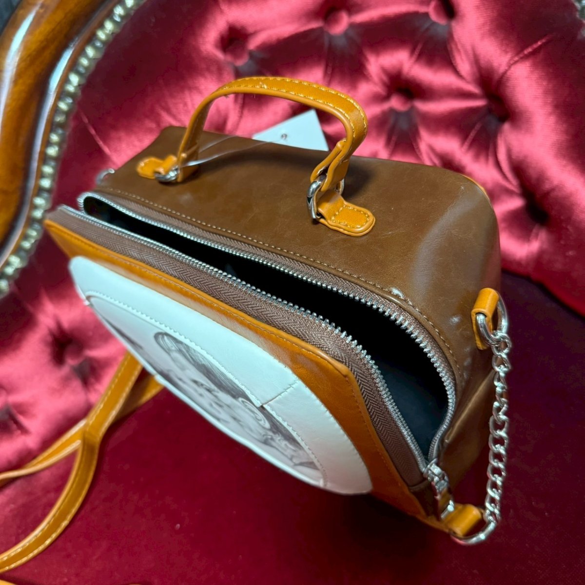 画像6: FRANK & BRIDE IN VINTAGE TV X BODY BAG IN VINYL / ショルダーバッグ【SPOOKYVILLE CRITTERS】 (6)