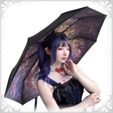 画像10: Paradise Lost Umbrella / 折りたたみ傘 / UVカット / ワンタッチ式【Spider Rock Web】 (10)