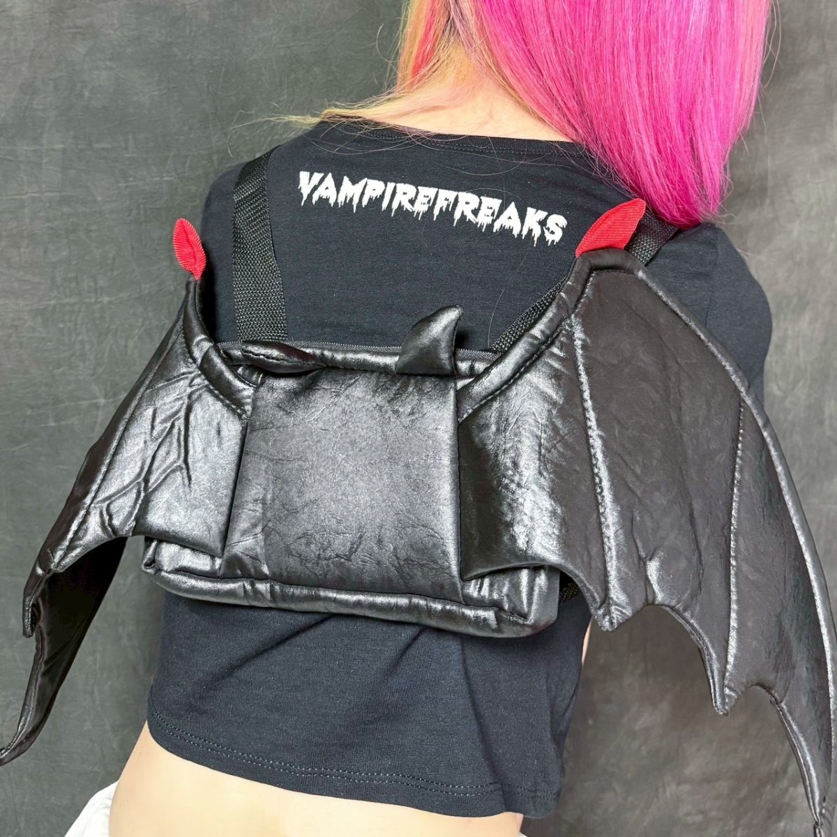 画像2: Bat Wing Backpack / バッグパック【SPOOKYVILLE CRITTERS】 (2)