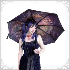 画像9: Paradise Lost Umbrella / 折りたたみ傘 / UVカット / ワンタッチ式【Spider Rock Web】 (9)