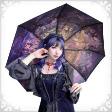 画像11: Paradise Lost Umbrella / 折りたたみ傘 / UVカット / ワンタッチ式【Spider Rock Web】 (11)