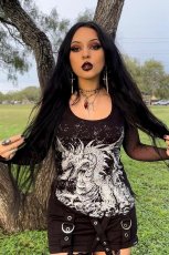 画像8: 【レディース】Dragon's Lair Tee / レーサーバック / タンクトップ【VampireFreaks】 (8)