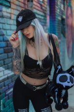 画像11: Ghost Pierced Baseball Cap / キャップ【VampireFreaks】 (11)