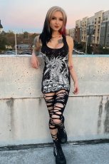 画像7: 【レディース】Dragon's Lair Tee / レーサーバック / タンクトップ【VampireFreaks】 (7)