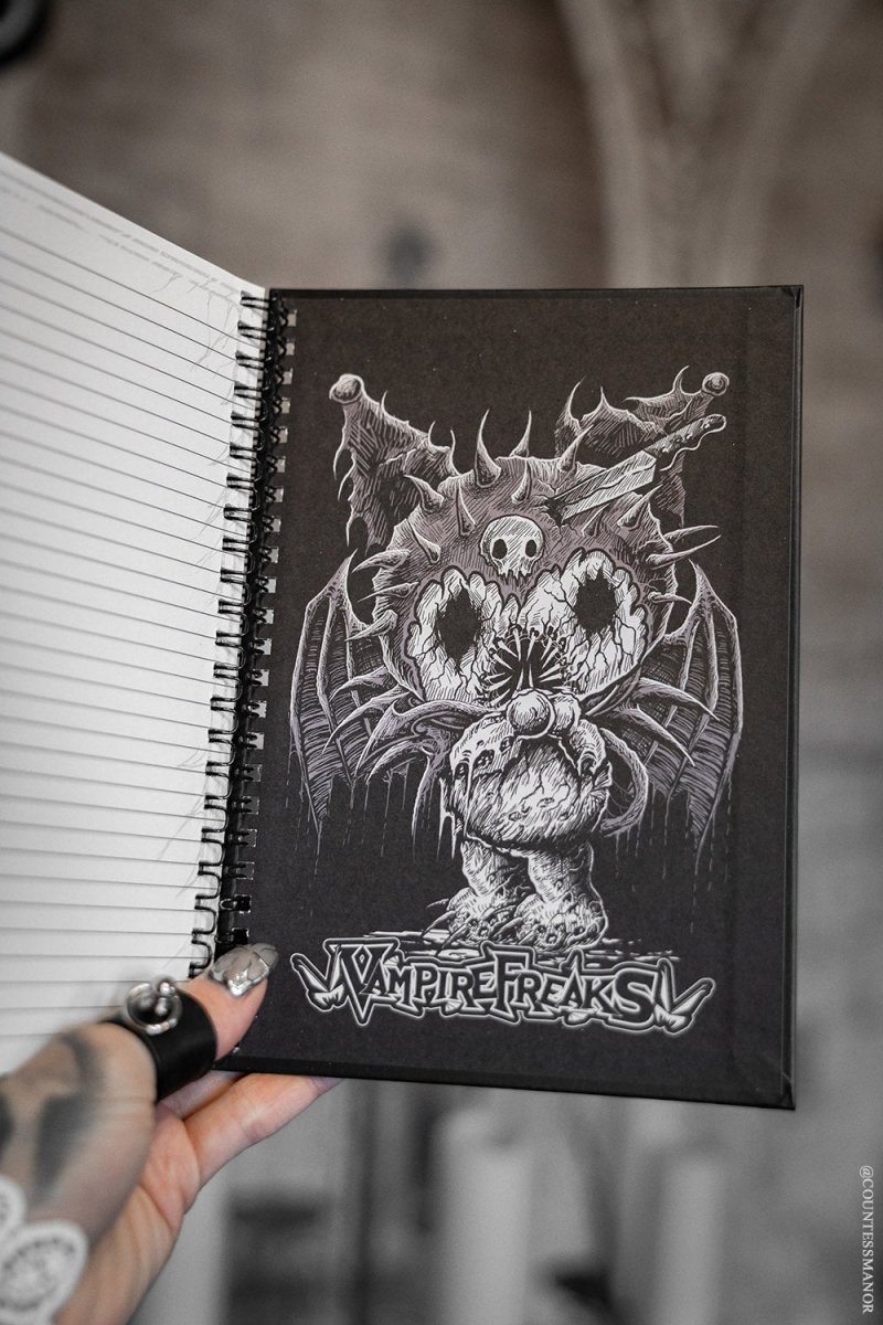 画像2: 🔥SALE🔥Hell Kitty Spiral Notebook / リングノート【VampireFreaks】 (2)