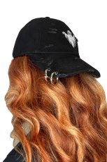 画像13: Ghost Pierced Baseball Cap / キャップ【VampireFreaks】 (13)