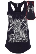 画像3: 【レディース】Dragon's Lair Tee / レーサーバック / タンクトップ【VampireFreaks】 (3)