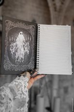画像3: Ghost Haunting Spiral Notebook / リングノート【VampireFreaks】 (3)